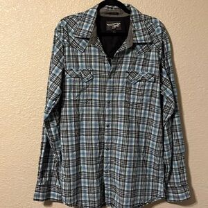 Moonshine Spirit by Brad Paisley men’s snap front western shirt